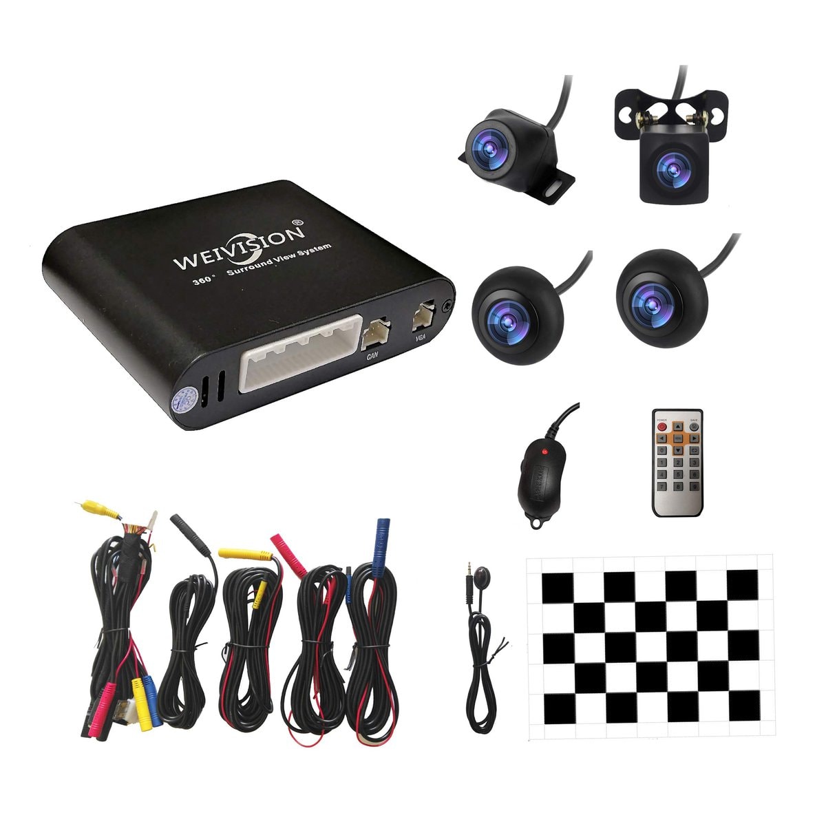 Weivision 360 Bird View Car DVR System